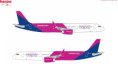 Herpa Wings Wizz Air Airbus A321-200   HA–LXW